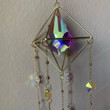 Geometric Magical Suncatcher Crystal suncatchers for windows/Crystal suncatcher/Rainbow prism/Prism suncatcher/Rainbow maker Window Catcher