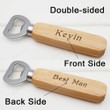 Personalized Wood Beer/Bottle Opener/Gift For Him/Engraved Nam/ Father's Gift/Wooen Opener/Father's Day Gift