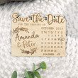 Calendar Save the Date Magnet, Wood Mountain Save the Date, Custom Leaf Save the Date, Adventure Save the Date