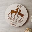 Wooden Save The Date Magnets, Custom Wood Save The Date Magnets For Party/ Wedding Decoration / Engraved Rustic Save The Dates