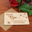 Meant To Bee Tags, Custom Wedding Tag, Honey Tag Wedding Favor Vintage Bee Tag