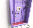 Friends apartment purple door Friends TV show FRIENDS key holder,Monicas doorWall,Friends Sign Friends Show Gift wall Key Hook Holder