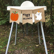 Little Pumpkin Ghost Banner, My 1st Halloween High Chair Decor, Halloween Backdrop Photo Props, Funny Boo Ghost Banner Birthday Decor