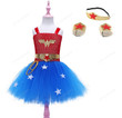 Superhero Costume Tutu Dress Kids Party Dresses Clown Zombie Cosplay Halloween Costume for Girl Fancy Dress Up Clothes/Baby Girl/Party Dress