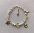 Heart Pearl Star Moon Bracelet Beads Hand Assembled Butterfly Pendant Bracelet Y2K/90s Retro Bracelet Y2k/Cottagecore Cottage core Jewelry