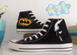 Personalized Converse Chuck Taylor Batman Paint Converse Shoes