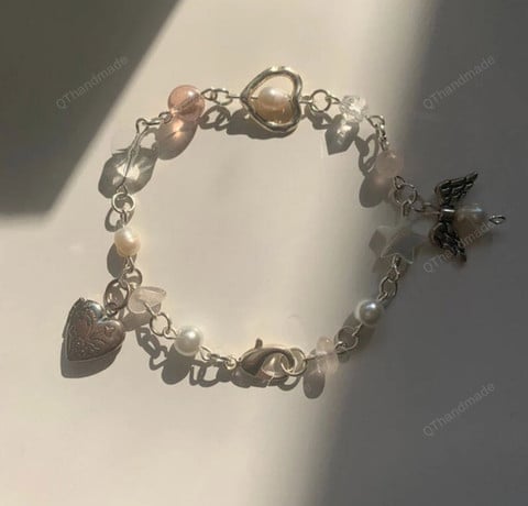 Mushroom Celestial Grunge Bracelet Set