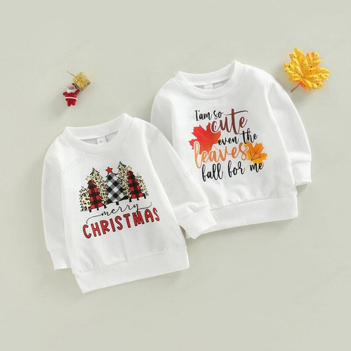 Infant Baby Merry Christmas Tree Long Sleeve Rompers, Newborn Boys Girls Casual Sweatshirt Jumpsuit, Christmas Kids Clothing, Newborn Gift