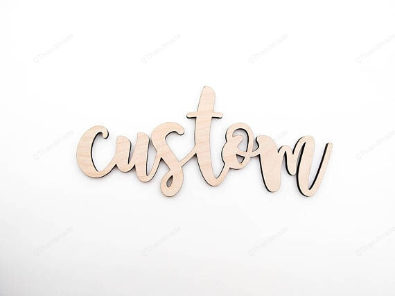 Personalized Wedding Favor Words Wooden Sayings Sign | Wood Sign Decor Custom Wooden Sign Anniversary Party Supplies