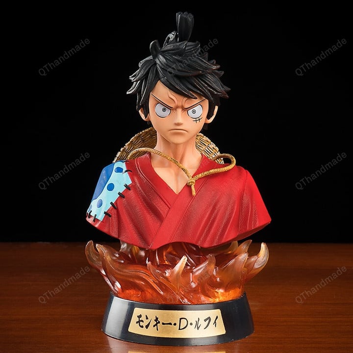 New Will shine Japan Anime One Piece Monkey D Luffy figure model Action Figure Lighting Room decoration toys baby kids best gift