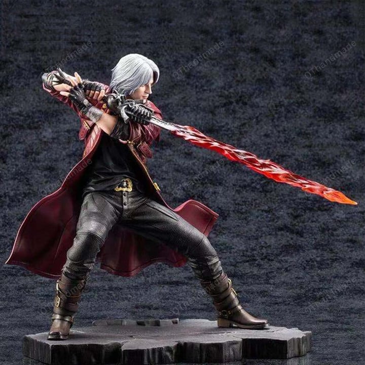 28cm Devil DANTE May Cry NERO Statue Action Figure / PVC Model Collection Toy For Friend Gifts / ARTFX J Devil May-Cry Figure