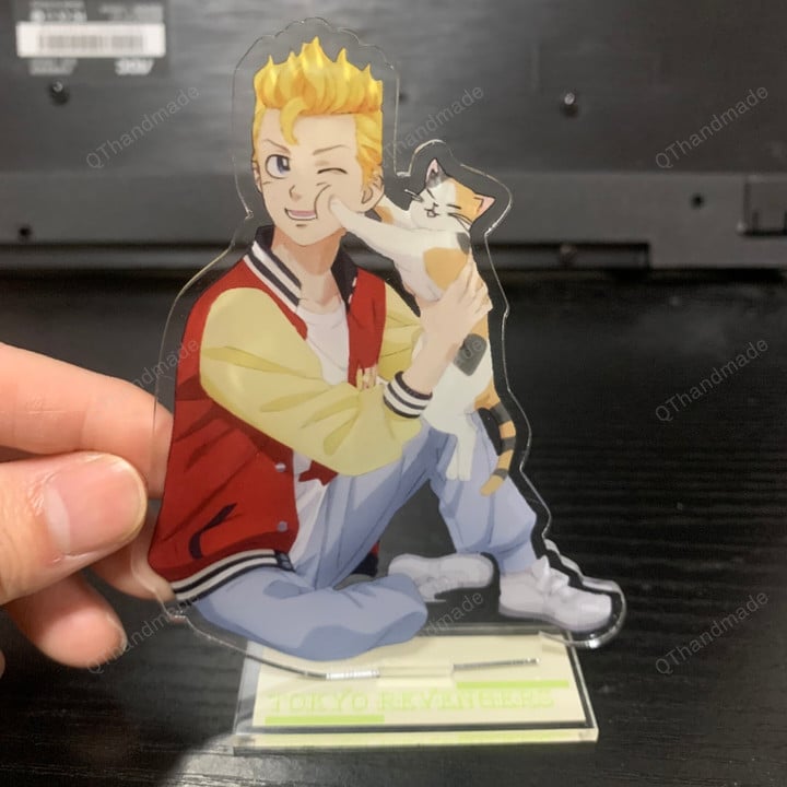 Hot Anime Tokyo Revengers Figure, Mikey Acrylic Stands Baji Keisuke Matsuno Chifuyu Figure, Anime Figure Desktop Decor
