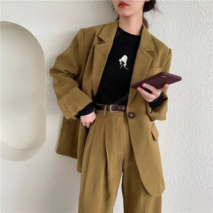 Women Office Blazer, Long Sleeve Formal Blazer, Suit Outer Coat, Gift For Her, Fashion Blouse, Elegant Shirt, Vintage Blazer, Modern Top