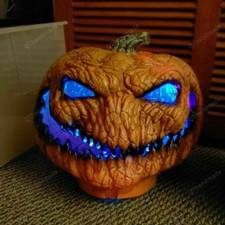 Happy Halloween Scary Pumpkin LED Light Up, Horror Props Decoration, Halloween Gift, Horror Pumpkin Light Scary Pumpkin Lantern