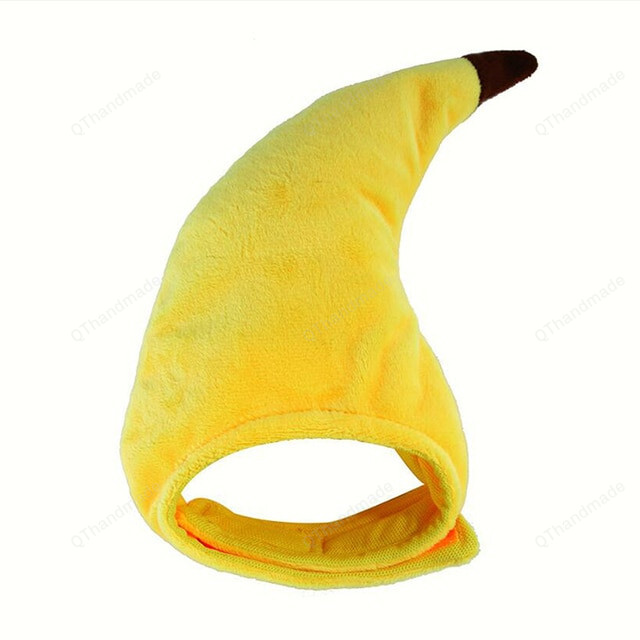 Funny Cute Pet Cat Costume, Banana Cap Hat For Cat Dog, Halloween Christmas Clothes, Fancy Dress Party Pet Clothes