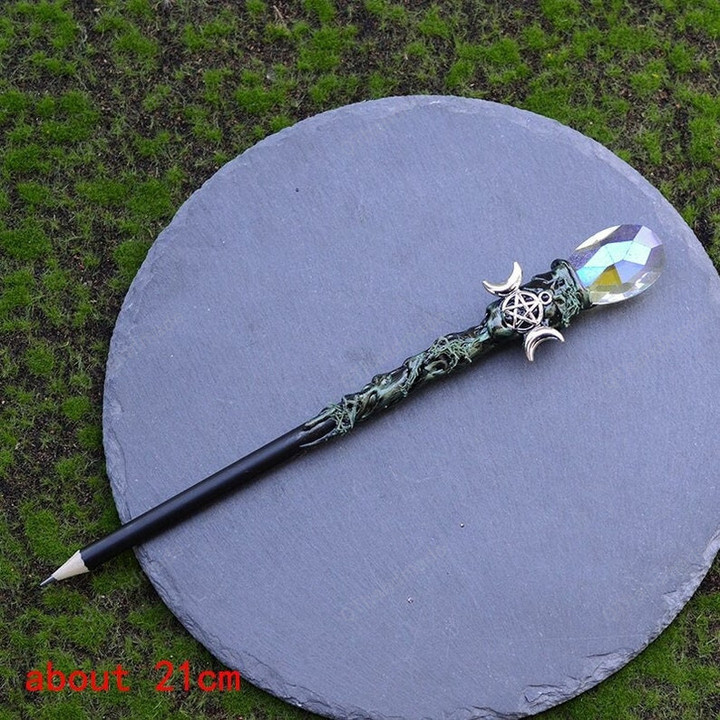 Magic Skull Wings Sword Witch Wand Spell Wand Energy Power Fairy Wand Banish Evil Pagan Cosplay/Hair Jewelry/Celtics Gothic Hair Jewelry