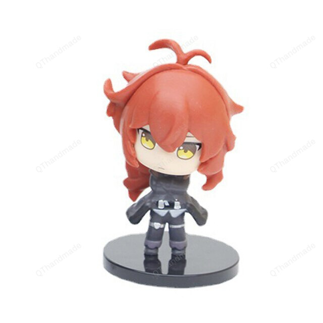 7-9cm Genshin Impact Account Battlefield Heroes Theme Series Blind Box Kawaii Action Figures Mystery Box Guess Toys for Girls