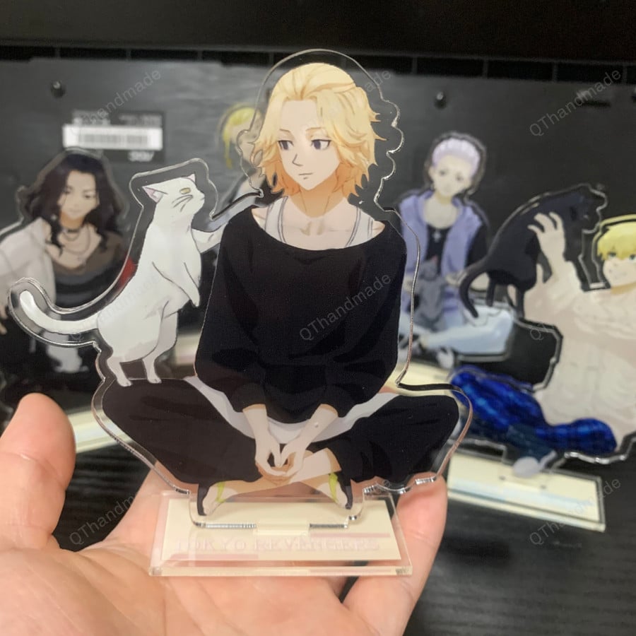 Hot Anime Tokyo Revengers Figure, Mikey Acrylic Stands Baji Keisuke Ma - QT  Handmade