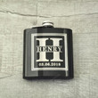 Custom Flask Engraved /Name Hip Flasks /Gift For Dad /Pocket Flask 6oz/Gift For Him/Father's Day Gift