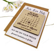 Custom Calendar Magnet, Custom Wooden Magnet Rustic Wood Magnets, Valentines Day Gift Rustic Wedding Favors (without cards)