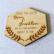 Modern Save The Date,Personalized Wood Wedding Announcement, Custom Save The Date, Personalized Wedding decor