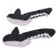 Shark Socks for Baby Kids Child/Attack Sahrk Bite Socks/Christmas Stocking/Knit Knitted Socks/Leg Warmers/Unisex Gift/Short Party Tube Socks
