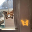 Magic fairy butterfly Suncatcher/Hanging Prism/Rainbow Maker/lightcatcher/Car charm accessories/ornaments/negative energy removal/Witchy