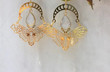 Handmade Luna Moth Earrings/Hypoallergenic Bug Jewelry Earrings/Fairy Jewelry/Drop Earrings/Wicthy Witch Wicca Earring/Christmas Earrings