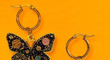 Celestial Butterfly Earrings Fairy Jewelry/Fairy Earrings/Butterfly Celestial Goddess/Fairy Jewelry/Wicca Magical Earrings