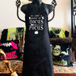 Witch Magic Hocus Pocus Kitchen Apron, Trick Or Treat, Halloween Party Kitchen Decoration, Housewarming Gift, Halloween Decoration