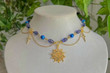 Sun Goddess Stars Necklace Cross/sword/snake/mushroom/sun Rosary Necklace,Fairy,charm,fairycore/Y2k Jewelry Pixie Necklace/Witchy Halloween