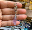 Moonstone Amethyst Crystal Hair Ring Star Moon Beads Hair Accessories Cuff Spiral Viking Pentagram Vintage Wicca Gift/Hair Spiral