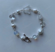 Snow Butterfly Pearl Bracelet | Leprechaun y2k Beaded Bracelet, Coquette And Fairycore Bracelets/Cottagecore cottage core jewelry