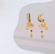 Baroque Crystal Long Earrings Temperament New Fashion Jewelry Personality Statement Earings/Bestie Gifts/Fairy jewelry/BFF Gifts