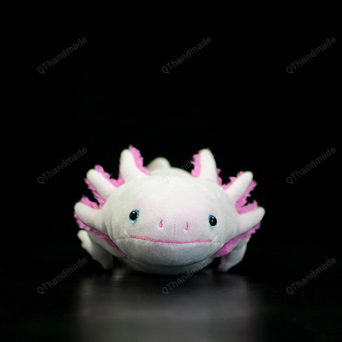 Soft Lifelike Axolotl Plush Toy Realistic Cute Axolotl Ambystoma Mexicanum Stuffed Animal Toys Gifts For Adults Kids