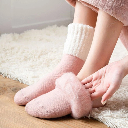 Super warm Christmas Winter Thicken Socks/Solid Thermal Warmer Snow Socks/Hoisery and Socks/Thermal Wool Cashmere Boots Floor Sleeping Socks