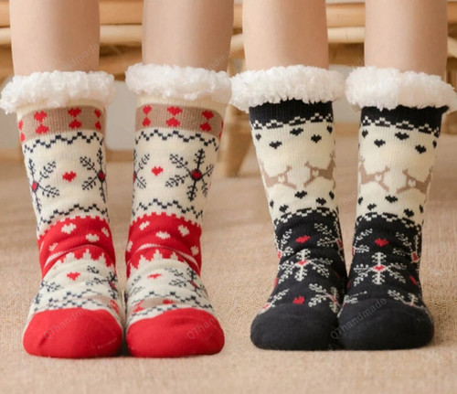 Super warm Christmas Winter Socks/Velvet Home Indoor Socks/Winter Hoisery and Socks/Home Socks Carpet Foot Socks/Plush Cotton Soft Socks