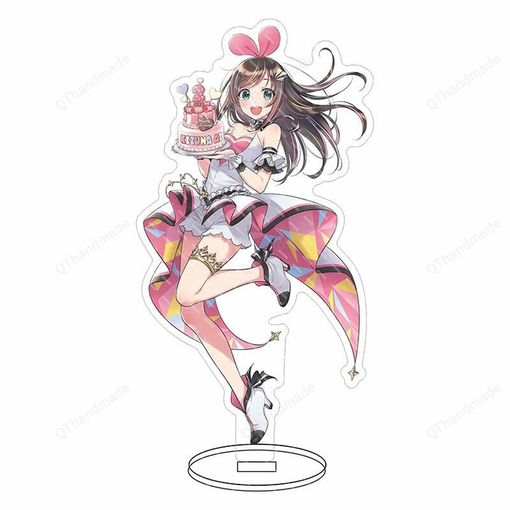 100 Styles Cutey Hololive Vtuber Acrylic Usada Pekora Uruha Rushia Hosimati Suisei Inugami Korone Bags Stand Model Anime Figure KeyChain