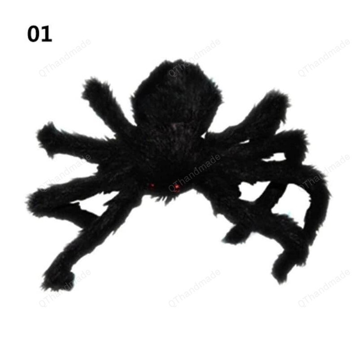 1Pcs Super Big Spider Doll Halloween Decoration, Housewarming Gift, Funny Spider Halloween Decor, Halloween Cartoon Animal Spider