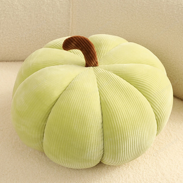 Kawaii Halloween Pumpkin Plush Toy, Cute Plant Soft Stuffed Pumpkin Pillows Doll, Holidays Props Decorative Throw for Kid