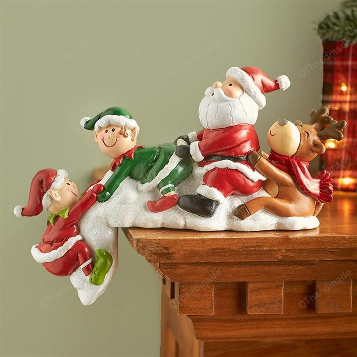 Christmas Gnome Table Ornament, Merry Christmas Decorations For Home, Funny Xmas Santa Snowman Decoration, Christmas Gift, Table Desk Decor