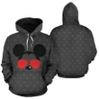 Mk and Minnie Couple All Over Hoodie