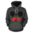 Mk and Minnie Couple All Over Hoodie