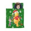 Christmas Pooh Piglet Kids' Sleeping Bag