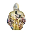 MICKEY HOODIE ALLOVER PRINT