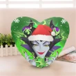 Maleficent Heart-Shaped Pillow (Two Sides)