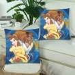 Beauty & The Beast Custom Zippered Pillow Cases 18"x 18" (Twin Sides) (Set of 2)