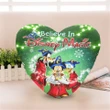 Believe In Disney Magic Heart-Shaped Pillow (Two Sides)