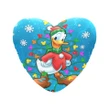Donald Christmas Heart-Shaped Pillow (Two Sides)