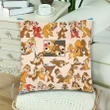 Chip & Dale Custom Zippered Pillow Cases 18"x 18" (Twin Sides) (Set of 2)
